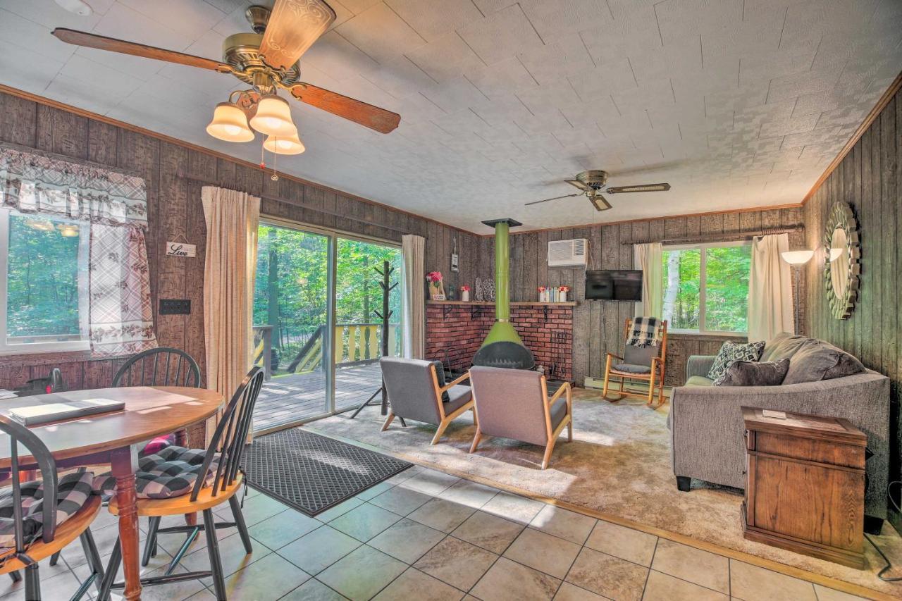 Cozy Adirondacks Cabin Walk To Lake Eaton! Jay المظهر الخارجي الصورة