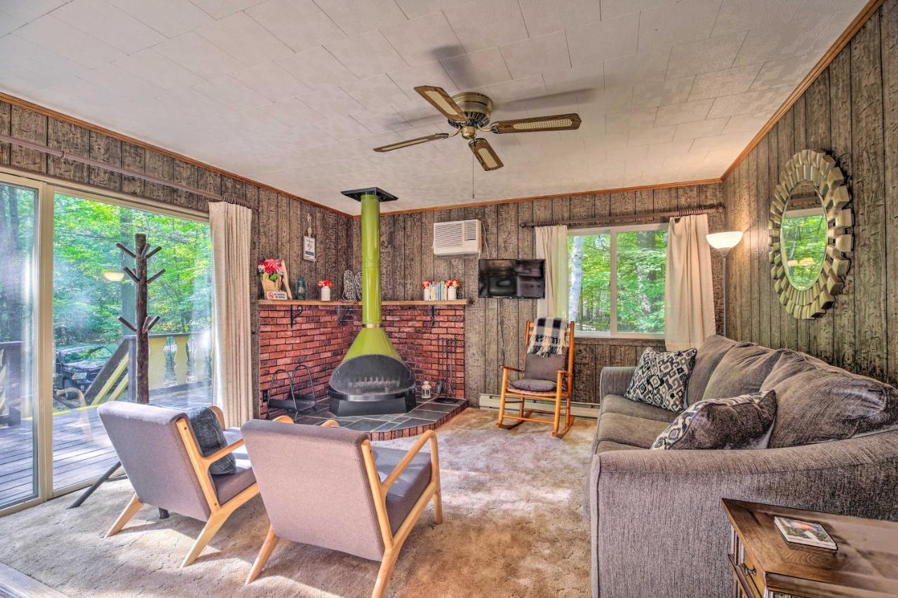 Cozy Adirondacks Cabin Walk To Lake Eaton! Jay المظهر الخارجي الصورة