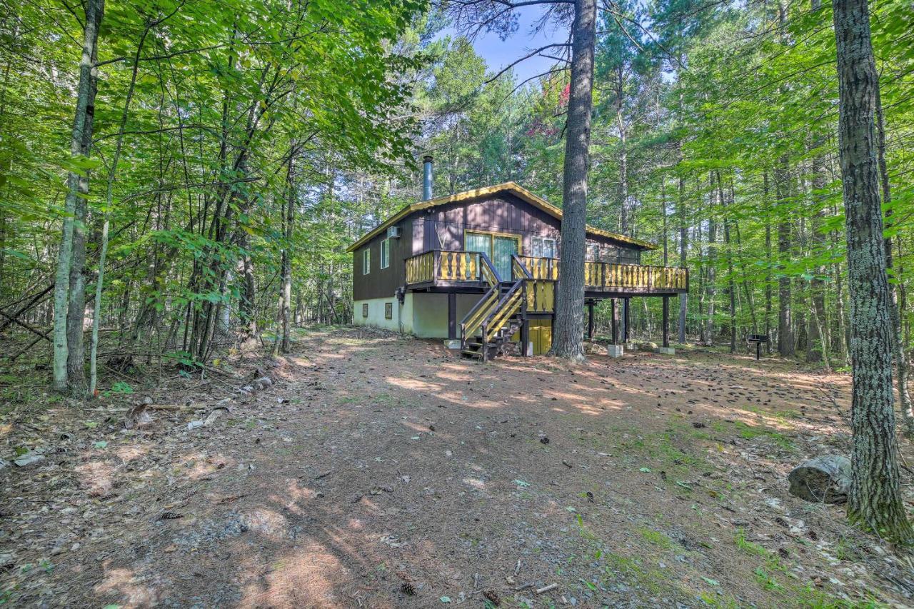Cozy Adirondacks Cabin Walk To Lake Eaton! Jay المظهر الخارجي الصورة