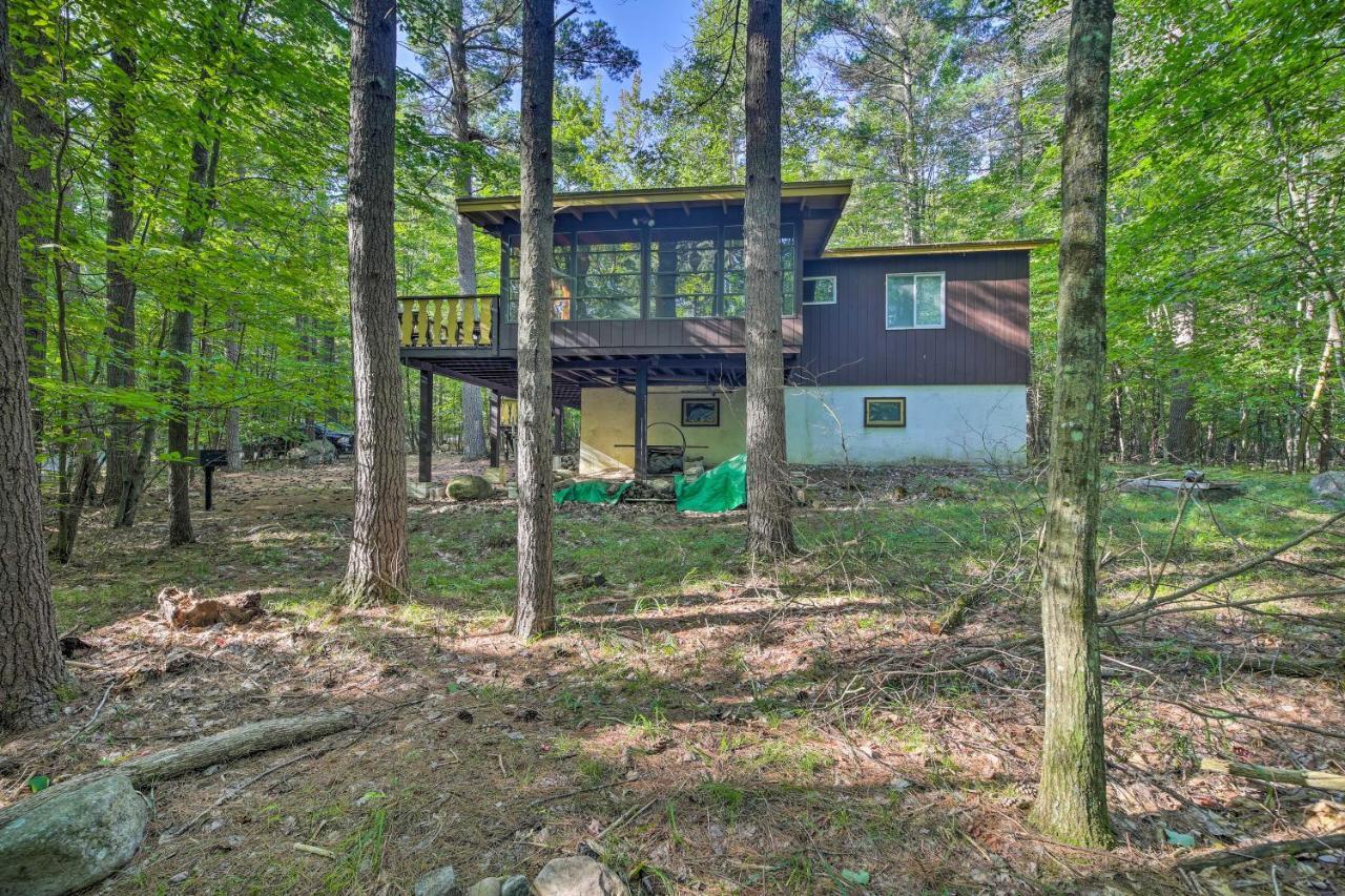 Cozy Adirondacks Cabin Walk To Lake Eaton! Jay المظهر الخارجي الصورة
